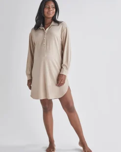 Cora Nuvem™ Nursing Nightie in Almond Milk