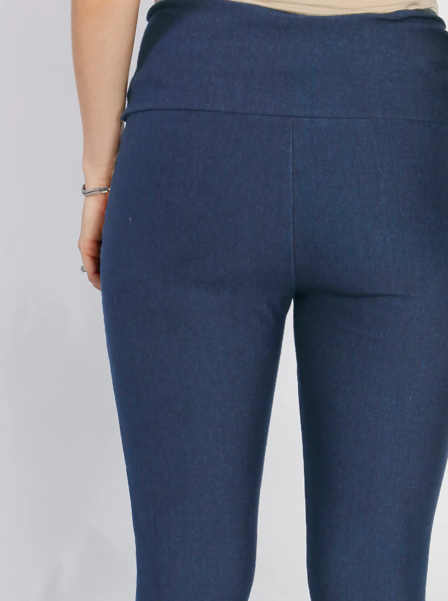 Deluxe High Waist Maternity Denim Jegging