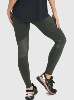 Full length Active Maternity Leggings - Khaki