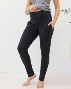 Maternity Comfort Lounge Pants in Black