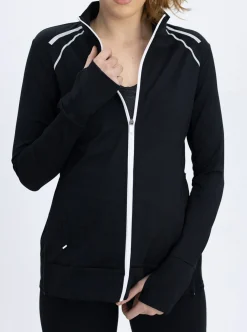 Maternity & Nursing Active Black Workout Jacket