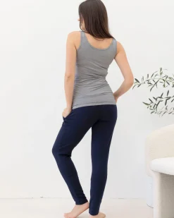 Maternity Ultra Soft Lounge Pants in Navy