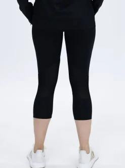 Maternity Workout Tight 3/4 Length Legging - Black