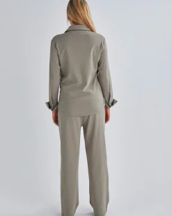 2-Piece Sophia Maternity Loungewear set - Sage Green