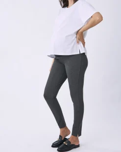 Zoe Slim Cut Ponte Maternity Legging Pants